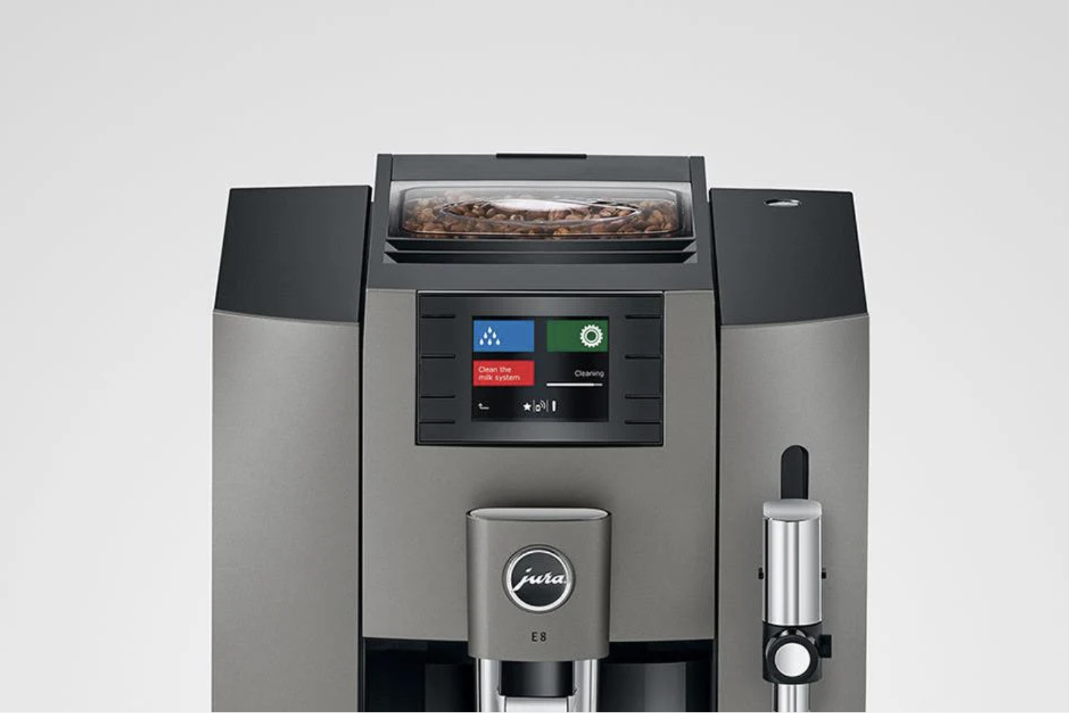 JURA(ユーラ) E8 Dark Inox 全自動エスプレッソマシンエスプレッソ